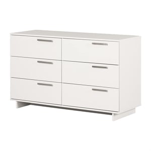 Cavalleri 6-Drawer Dresser Pure White South Shore