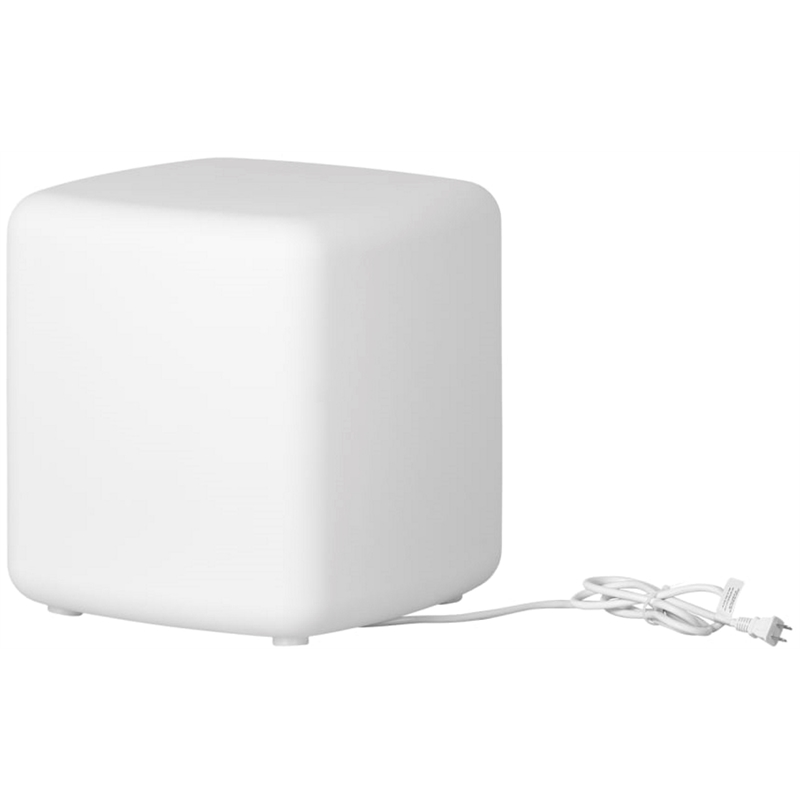 South Shore Sweedi Polyethylene Resin Lighted Kids Nightstand in White