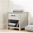 Ulysses 1-Drawer Nightstand Winter Oak South Shore