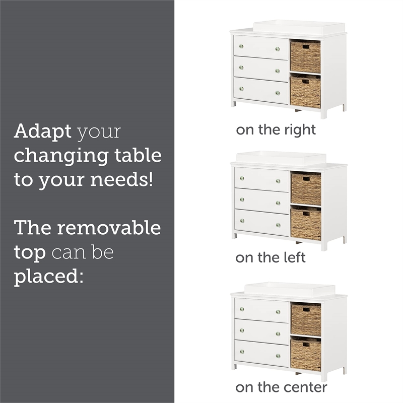Balka Changing table Pure White South Shore