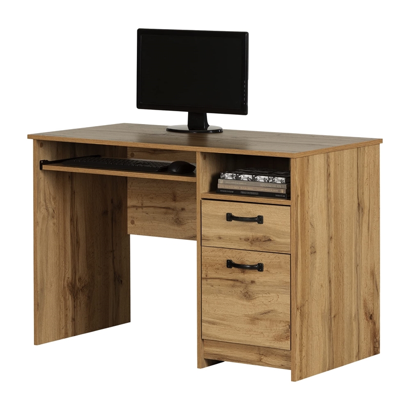Tassio Computer Desk Nordik Oak South Shore