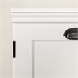 Prairie 2-Door Storage Cabinet Pure White South Shore