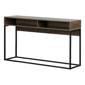 Console Table Mezzy Brown Walnut South Shore