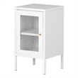 Metal One Door End Table Crea South Shore