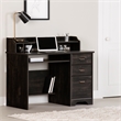 Computer Office Desk with Hutch Black Versa South Shore
