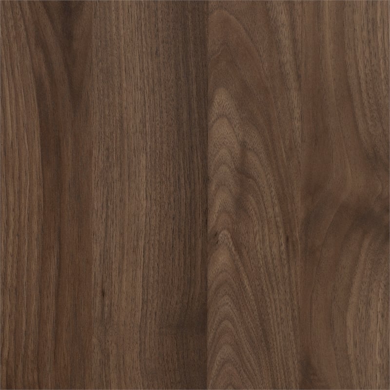 South Shore Holland Platform Bed and Headboard Set Full/Queen Natural Walnut