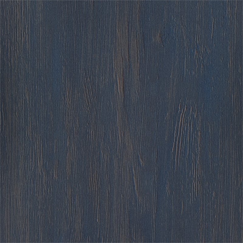 South Shore Aviron Mates Bed and Bookcase Headboard Set Twin Blueberry