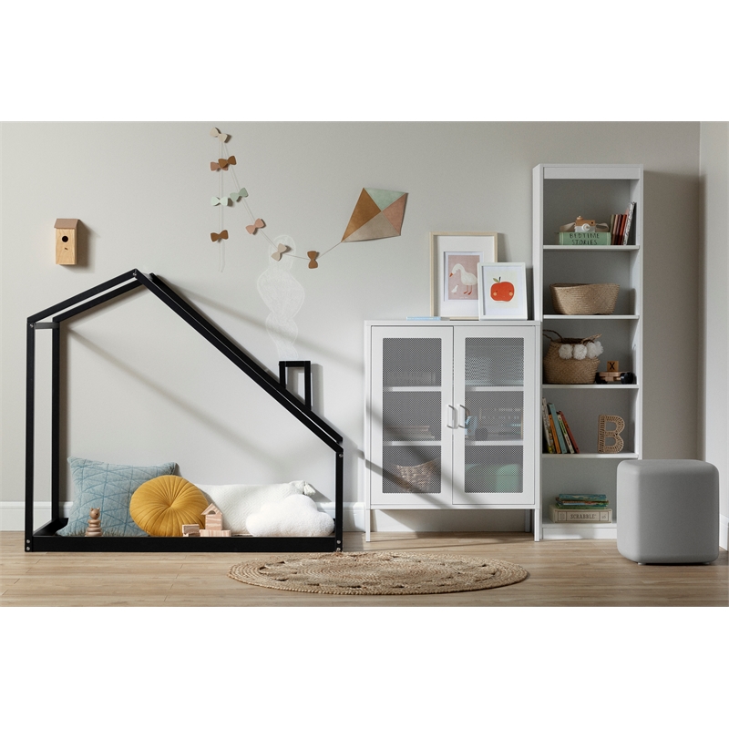 South Shore Ohana House Bed for the Playroom Toddler Black