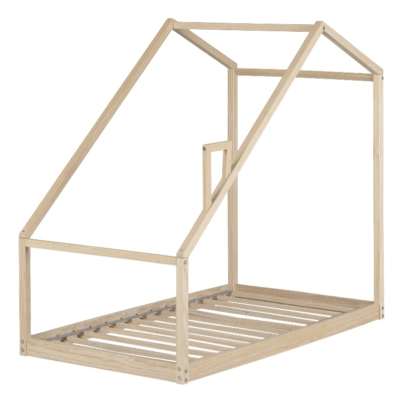 South Shore Ohana House Bed for the Playroom Toddler Natural