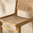 South Shore Agave Rattan and Teak Wood Bar Stool Set