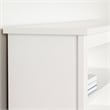 South Shore Gramercy Bookcase Headboard Twin Pure White