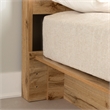 South Shore Cavalleri Platform Bed and Headboard Set Full/Queen Nordik Oak