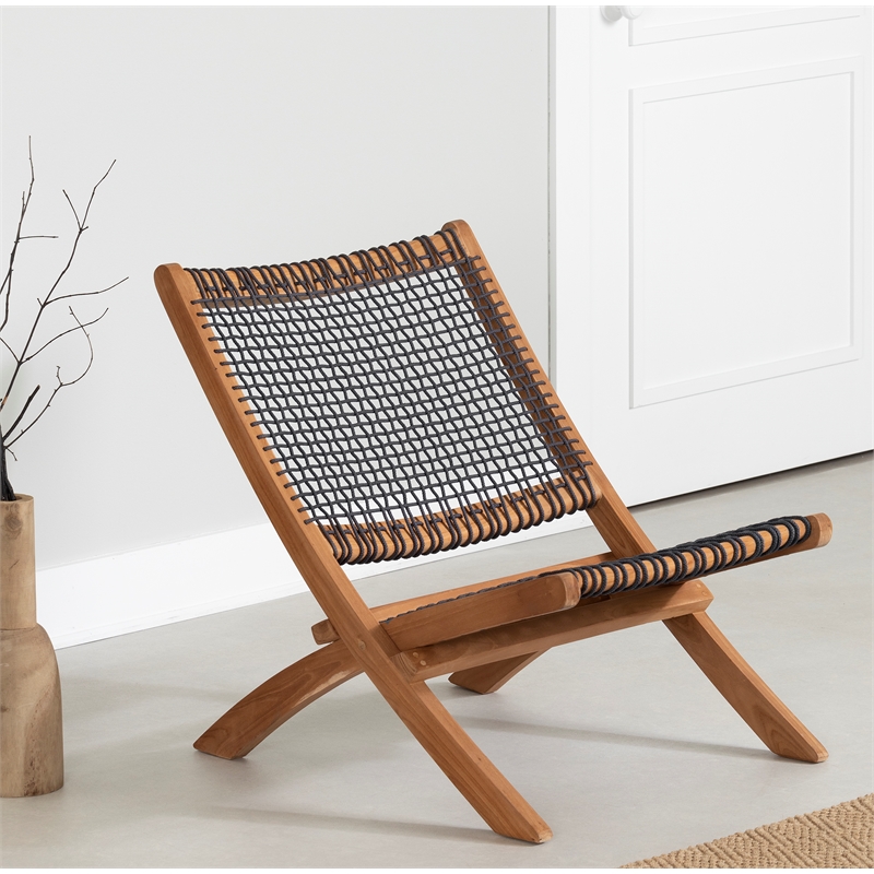 Wooden rope online chair