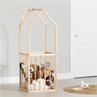 South Shore Ohana House Shaped Toy Storage Unit  Natural
