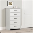 South Shore Fernley 5-Drawer Chest  White Pine