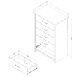 South Shore Fernley 5-Drawer Chest  White Pine