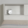 South Shore Hazen Bookcase Headboard Twin White Pine