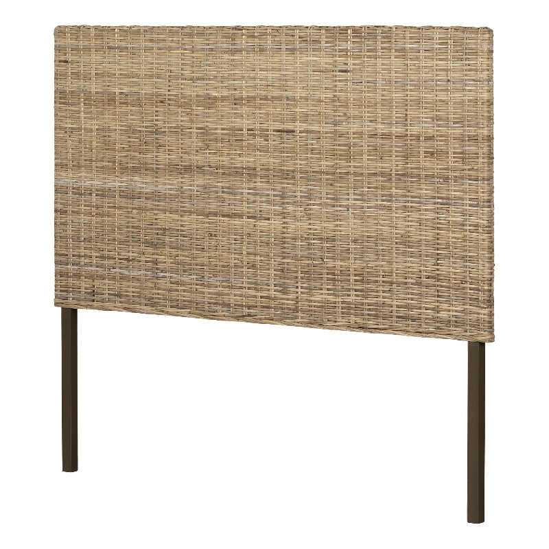 South Shore Prairie Rattan Headboard Full Rattan