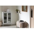 South Shore Kodali Accent Cabinet with Glass Doors  White
