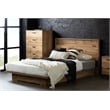 South Shore Musano Headboard with Storage Shelf Full/Queen Nordik Oak