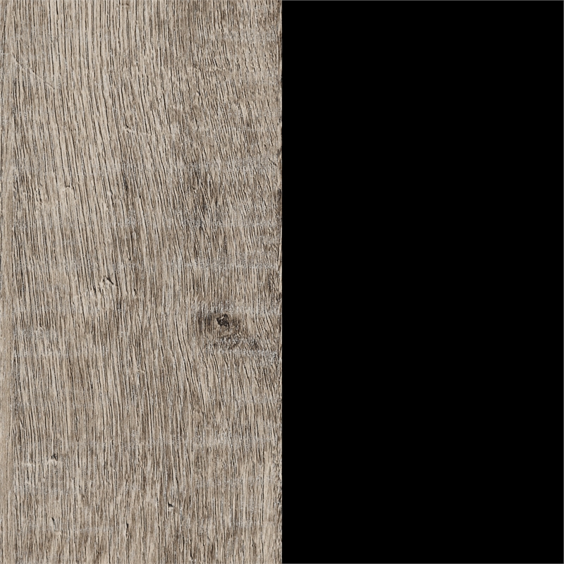 South Shore Arlen 4-Drawer Chest  Weathered Oak and Matte Black