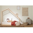 South Shore Sweedi House Bed with Chimney Toddler Natural