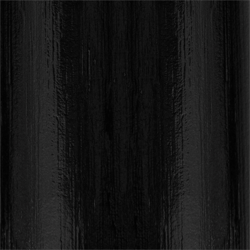 South Shore Hoya Rattan Wall-Mounted Headboard Retro Full/Queen Black