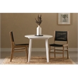 South Shore Balka Teak Dining Chair  Set of 2  Rattan and Natural