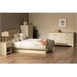South Shore Fusion 6-Drawer Dresser  Bleached Oak