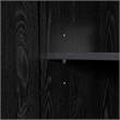 South Shore Haven 2-Door Armoire with Drawers  Black Oak