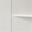 South Shore Haven 2-Door Armoire with Drawers  Pure White