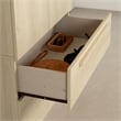 South Shore Haven 2-Door Armoire with Drawers  Bleached Oak
