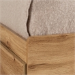 South Shore Tassio Mates Bed with 3 Drawers Twin Nordik Oak