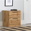 South Shore Step One Essential 2-Drawer Nightstand  Nordik Oak