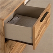 South Shore Step One Essential 2-Drawer Nightstand  Nordik Oak