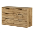 South Shore Step One Essential 6-Drawer Dresser  Nordik Oak
