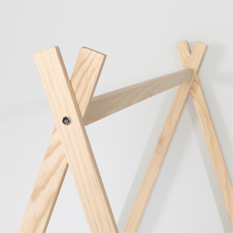 South Shore Sweedi Solid Wood Toddler Bed Toddler Natural Wood