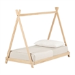 South Shore Sweedi Solid Wood Toddler Bed Toddler Natural Wood