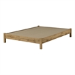 South Shore Step One Essential Platform Bed Queen Nordik Oak
