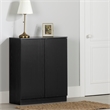 South Shore Essence 2-Door Armoire  Black Oak