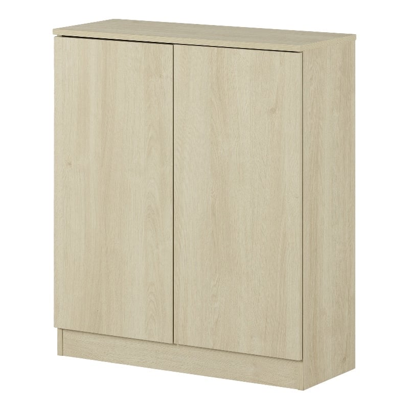 South Shore Essence 2-Door Armoire  Bleached Oak