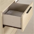 South Shore Step One Essential 2-Drawer Nightstand  Bleached Oak