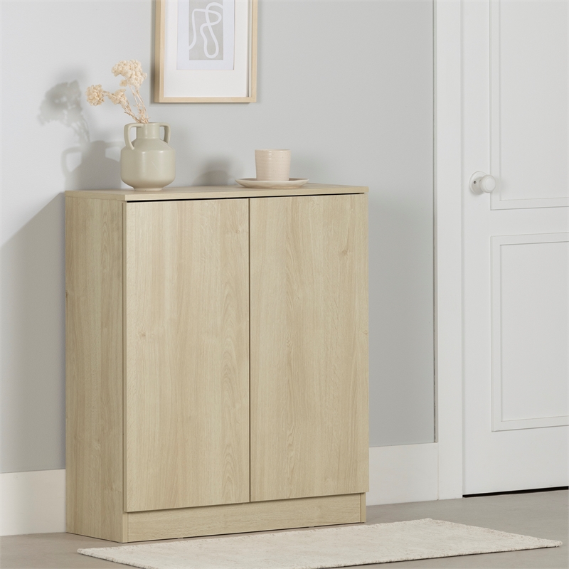 South Shore Arum 2-Door Sideboard  Bleached Oak