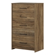South Shore Londen 5-Drawer Chest  Natural Mango