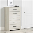 South Shore Londen 5-Drawer Chest  Winter Oak