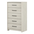 South Shore Londen 5-Drawer Chest  Winter Oak