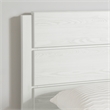 South Shore Arlen Mates Bed with 3 Drawers and Headboard Set Twin White Pine
