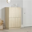 South Shore Arum High-Buffet Cabinet  Bleached Oak