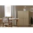 South Shore Arum High-Buffet Cabinet  Bleached Oak
