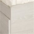 South Shore Londen Mates Bed with 3 Drawers Twin Winter Oak